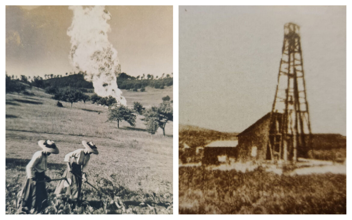 istoria exploatării gazelor naturale în românia