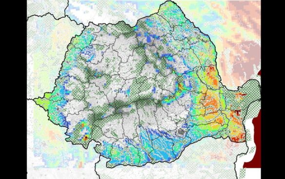 harta vântului românia potențialul eolian onshore românia